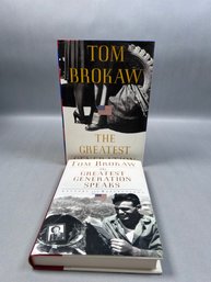 Two Tom Brokaw Books