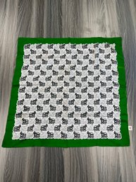 Vintage Triangle Horse Scarf