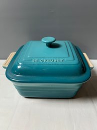 Le Creuset Caribbean Casserole Pan W/Lid