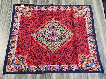 1988 Smithsonian Silk Scarf