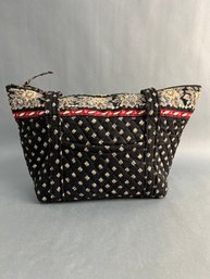 Vera Bradley Black Quilted Purse