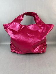 Max Of New York:  Large Dark Pink Tote