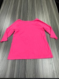 Lane Bryant: Deep Pink Shirt - 18/20
