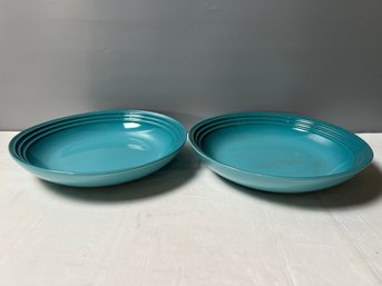 Le Creuset Caribbean Pasta Bowls Set Of 2