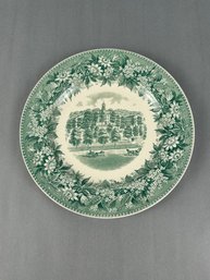 Wedgwood Cutler Hall Ohio University Plate