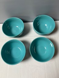 Le Creuset Caribbean Set Of 4 Bowls