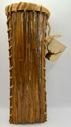 Cedar Bark Wall Basket