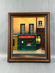 Oil Painting Of Antique Store By Thomas