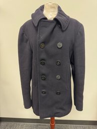 Vintage Navy Pea Coat