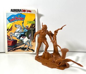 Vintage Aurora Model Built Up Tonto Lone Ranger