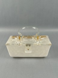 Vintage Lucite Plastic Purse