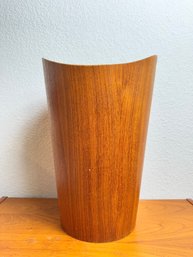 MCM Teak Swedish Waste Basket