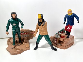 Vintage Addar Professional Built Planet Of The Apes Models