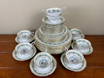 40 Piece Set Of Coalport China - Queen Elizabeth