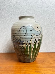Elephant Studio Pottery Vase