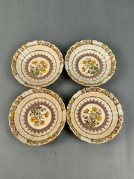 Four Small Spode Buttercup Bowls