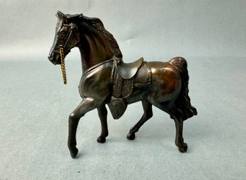Small Metal Brown Horse