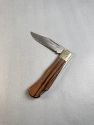 RARE VINTAGE JAPAN KNIFE WENOKA 4598 BIG LOCKBACK FOLDING HUNTER Knife