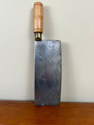 Vintage Wood Handled Cleaver