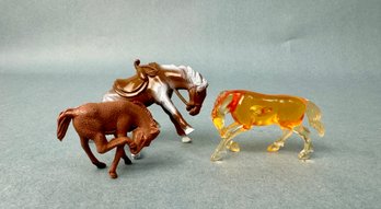 Lot Of Very Small Horses