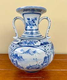 Blue And White Porcelain Vase