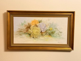 Signed By Jenkins OrigInal Floral Painting