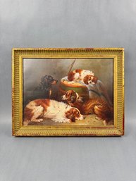 Framed Print - The End Of Day By George Armfield