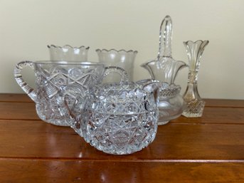 Vintage Lot Of Glass