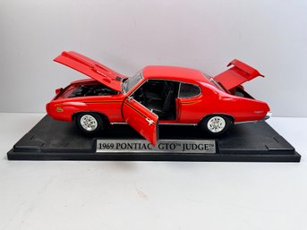 1969 Pontiac Gto The Boss Made By Motor Max.