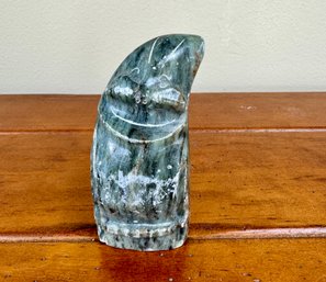 Soapstone Carving Of Billiken Signed Rai