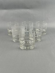 Six Double Ould Fashion Glasses