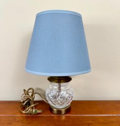 Small Crystal Table Lamp
