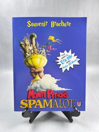 Monty Python's Spamalot Souvenir Program With Included CD (C. 2005)