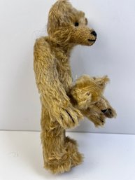 Bayless Mohair Teddy Bear Mom With Cub.