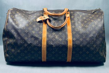 Vintage Louis Vuitton Monogram Keepall 60