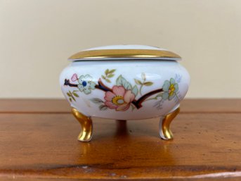 Porcelain Footed Trinket Jar - Royal Porzellan Bavaria KPM Germany