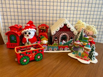 Lot Of Vintage Christmas Decorations