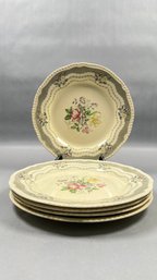 Vintage Ridgway 'Rutland Grey' Ceramic Plates