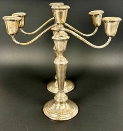 Newport Sterling Weighted Sterling Candle Sticks *Local Pickup Only*