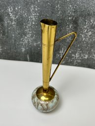 Vintage Hand Painted Delft Bud Vase