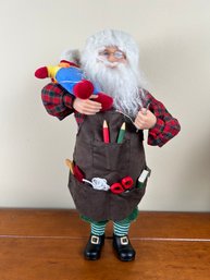 Holiday Santa With Sewing & Stitching Tools