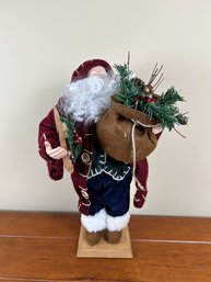 Holiday St. Nick With Bag & Sled
