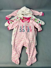 4 Heavy Sleepers - 1 Newborn And 3 - 0 To 3 Mos