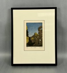 Jay Pheil Etching From Wupatki