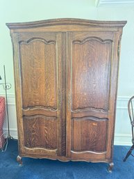 Antique Oak Armoire