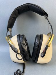 Vintage Sansui 2 Way SS 20 8 Ohm Headphones.