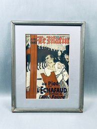 Le Matin: Au Pied De L'Échafaud (At The Foot Of The Scaffold) Is An 1893 Color Lithograph Poster By French Art
