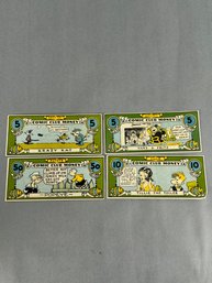 Four Comic Club Money Popeye Tillie And More