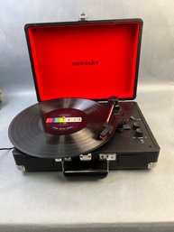 Crosley Stereo Record Player Model CR8005F-bK.
