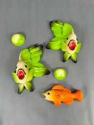 Vintage Miller Studio Chalkware Fish